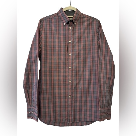 H & M Slim Fit Mens Shirt Size Small 15 - Picture 1 of 5